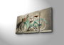 Wallity Reloj de Pared Decorativo de Lienzo Multicolor (3 Piezas)